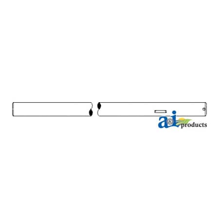A & I Products Shaft, Brake Pedal 1" x1" x30" A-50170DA